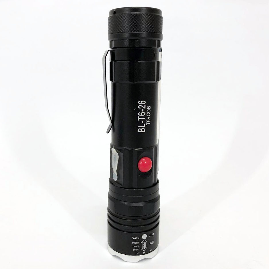 Ліхтарик поліція Police T6-26+T6+COB, Тактичні ліхтарі для полювання, Ліхтар для використання UT-890 в темряві Київ - фото 7
