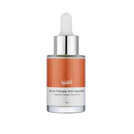 Регенеруюча сироватка з бакучіолом, ніацинамідом та гіалуроновою кислотою Serum Therapy with Bakuchiol Spani 30 мл Київ