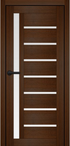 Двері міжкімнатні Порталіно PL-01 кастанья шоколадна сатин Київ - фото 1