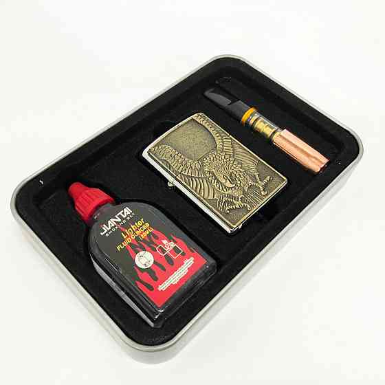 Зажигалка в подарок N9, Зажигалка на день рождения Оригинальная бензиновая HX-36 Львов