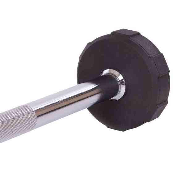 Штанга фіксована пряма поліуретанова LI NUO 3622-10 довжина 109 см 10 кг Київ