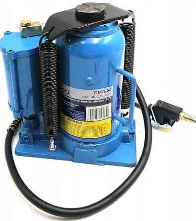 Гидравлический пневматический домкрат 20t Geko G02065 Харьков