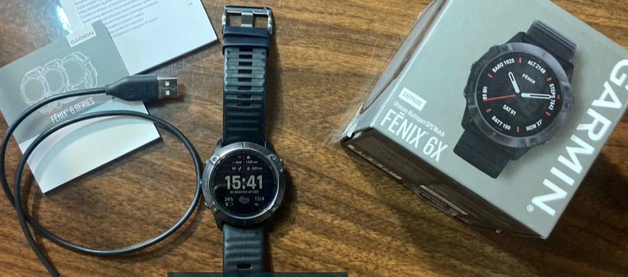 Смарт -Часы Годинник Garmin Fenix 6x Sapphire в кольорі Carbon Gray Киев - изображение 8