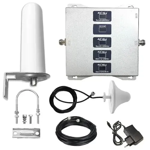GSM-репітер 5 діапазонів 800/900/1800/2100/2600 МГц з підсиленням 3G і 4G LTE Київ