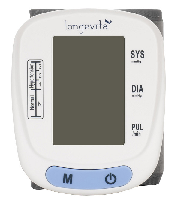 Автоматичний тонометр Longevita BP-201M (на зап'ястя) (5828415) Київ - фото 5