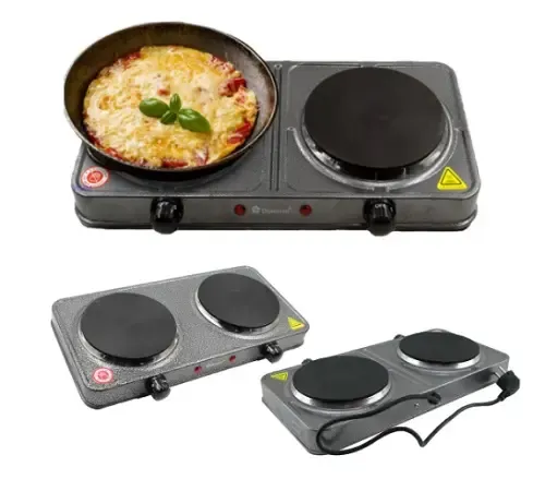 Электрическая плита на 2 комфорки Domotec MS-5822 Коломия