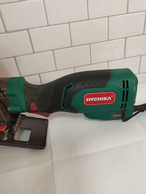 Б/в Міні циркулярна заглибна пила Hychika 750Вт Пила циркулярна Hychika 750Вт диск 115мм глиб 48мм лазер Київ - фото 14