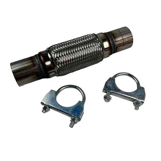 Гофра 45х150x250 крепление под хомут в сборе AGK глушителя Мукачево