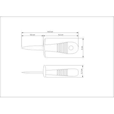 Кухонный нож Tramontina Utilita Oysters (25684/100) Винница