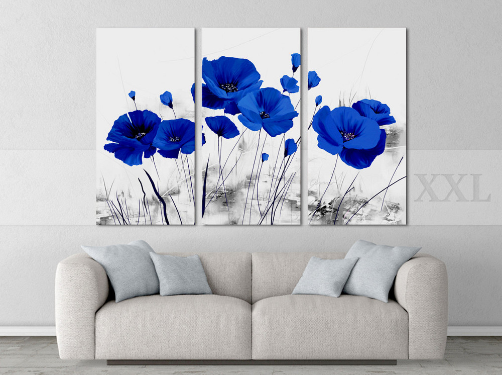Модульна картина Квіти Маки Art-139_XXL Київ - фото 2