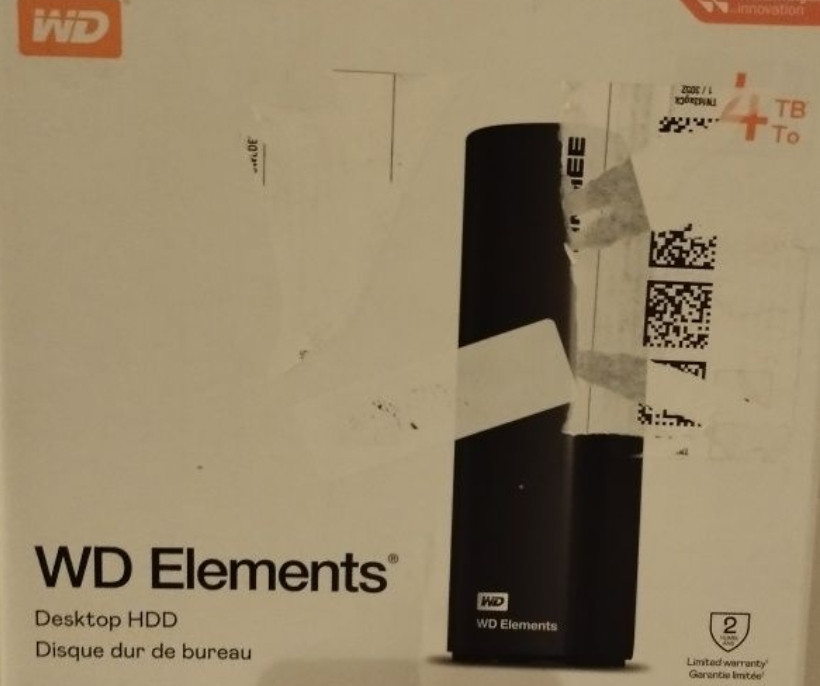 Жесткий диск Western Digital Elements 4TB WDBU6Y0040BBK-WESN 2.5 USB. Киев - изображение 3