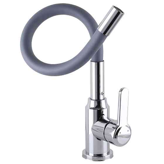 Змішувач для кухні DOMINO ELLIPSE DCC-203L-GRAY (000025129) Київ