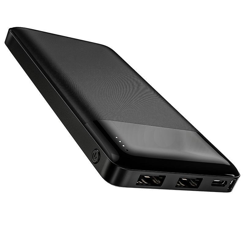 Павербанк 10000 mAh HOCO J72 Easy travel черный power bank повербанк Одесса - изображение 2