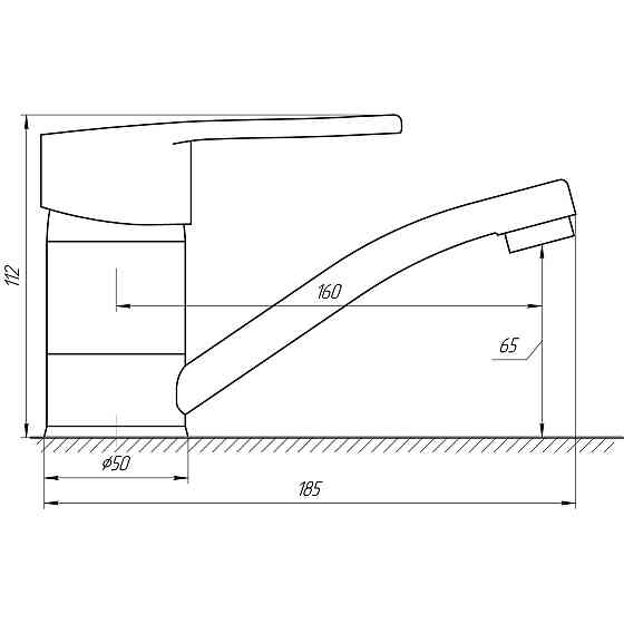Змішувач для умивальника DOMINO SIRIUS DSV-203M Киев