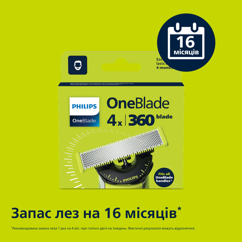 Змінне лезо Philips QP440/50 ( Сріблястий ) Харьков - изображение 13