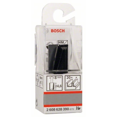 Фреза Bosch Professional пазовая, Std, S8, D20, L25 (2.608.628.390) Винница - изображение 3