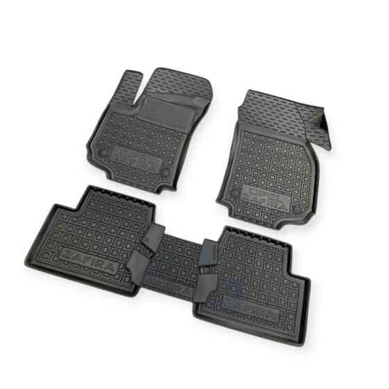 Килимки Опель zafira b 2005-2011 (5 місць) борт 2,5см, з перемичкою салону Мукачево