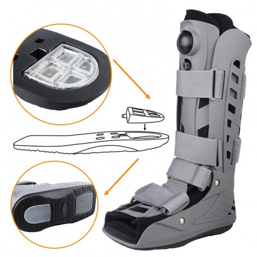 Ортез-сапожок пневматический на голеностоп, длинный - Ersamed SL-522 Днепр - изображение 2