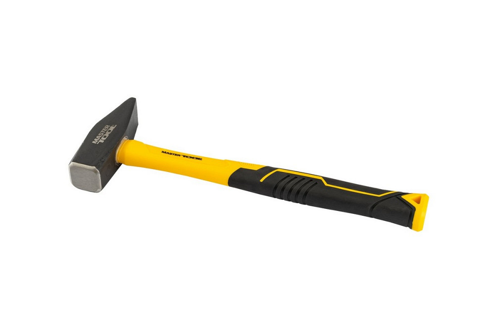 Молоток слюсарний MASTERTOOL 1000 г HRC 50 рукоятка фібергласова 320 мм 02-0910 Коломыя - изображение 6