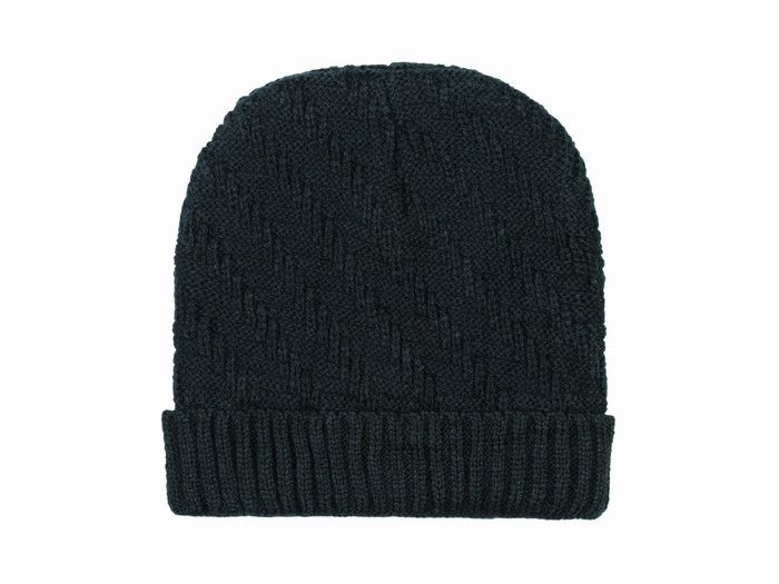 Чоловіча шапка осінь зима чорна Київ - фото 1