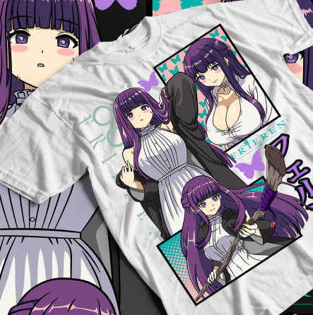 Футболка для мальчика аниме Ферн Старк Аниме Гифтс оверсайз (рост от 165 до 180 ) Черний AnimeJ0665m Днепр