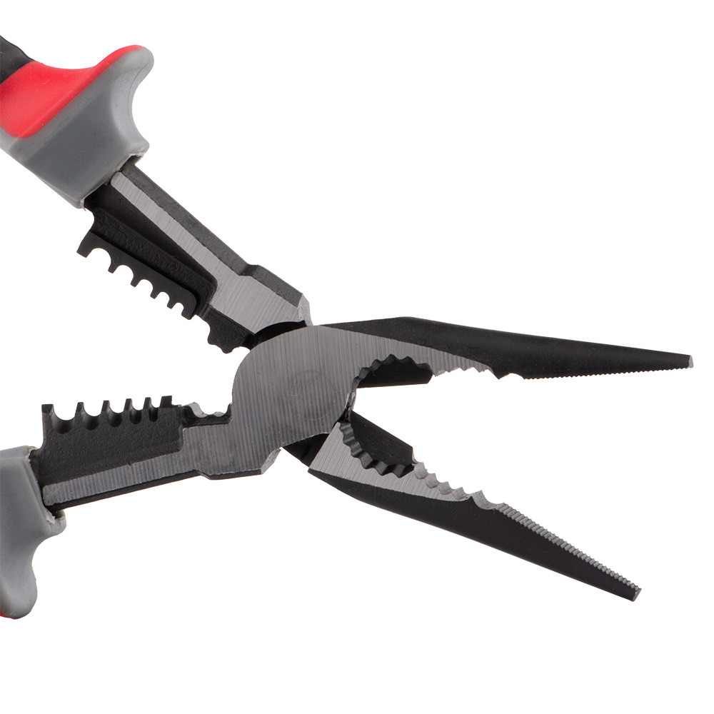 Ultra Длинногубцы многофункциональные со съемником изоляции 225мм AWG 8, 10, 12, 14, 16 (1.28-3 Коломия - фото 2