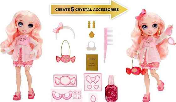 Лялька Rainbow High Creative Crystals Bella - Pink Белла Паркер креати. Харьков