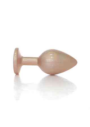 Анальная пробка - Jewellery Pearl Gold Plug Clear M Sex Aura Киев