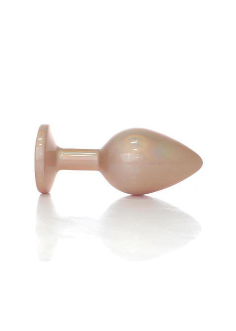 Анальная пробка - Jewellery Pearl Gold Plug Clear M Sex Aura Киев - изображение 2