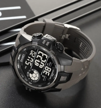 Часы мужские спортивные наручные Skmei 2123 (Серый) Киев