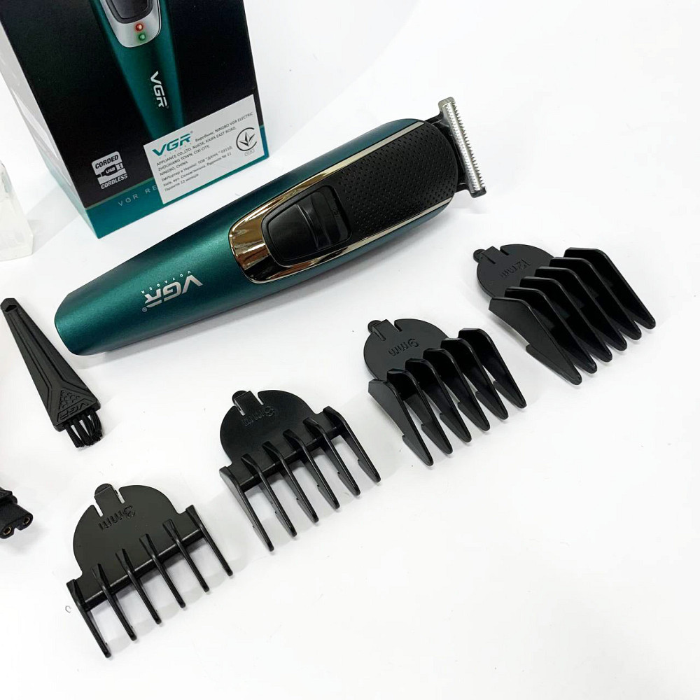 Электрическая машинка триммер для волос и бороды VGR, Острые профессиональные машинки для стрижки волос DZ-18 Львов - изображение 14