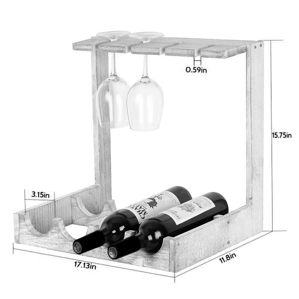 Настільна винна полиця "Аргайл" капучино Миколаїв - фото 2