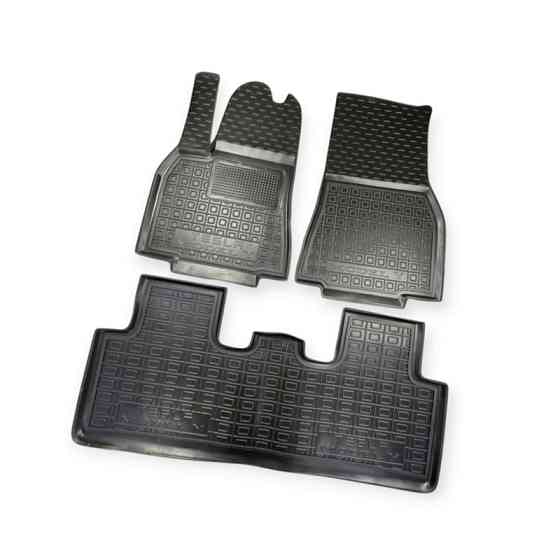 Килимки Тесла model y 2020-2023 борт 2,5см, з перемичкою салону Мукачево