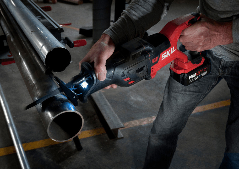 Пила сабельная аккумуляторная бесщеточная, SKIL 3480 CB XP + аккумулятор 4,0 Ah + зарядное устройство SW1E3480CB+BC1E3111AA Одесса - изображение 5