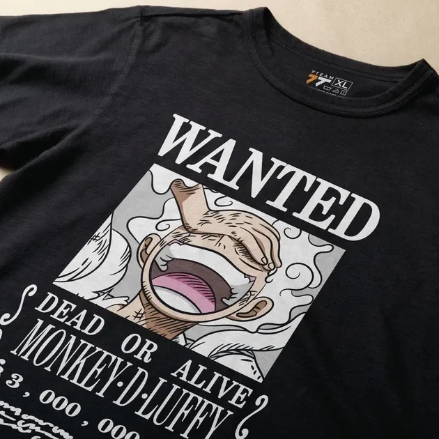 Футболка для підлітка хлопчика з принтом Ван Пис Wanted Розмір 160 Anime11000 Дніпро - фото 3