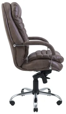 Офісне Крісло Керівника Richman Valencia Creap 05 Хром M1 Tilt Бежевий Київ