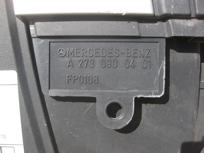 Mercedes-Benz  A2730900401 Декоративна кришка двигуна з корпусом повітряного фільтра M273 V8 4.6 5.5л Одеса - фото 8