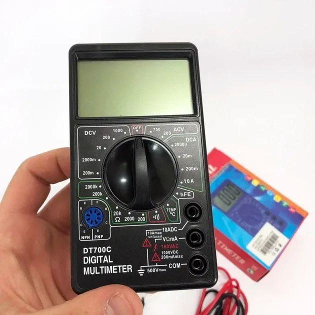 Універсальний Мультиметр із щупами Digital DT700C 2562 Київ - фото 2