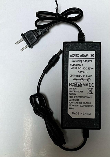 Зарядное устройство DC54.6V 3.0A Мукачево - изображение 1