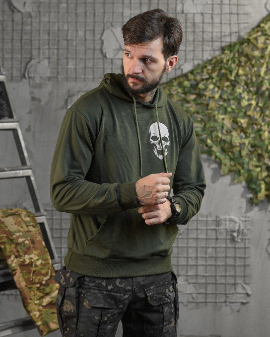 Худі maklin олива НП5069 Одеса - фото 3