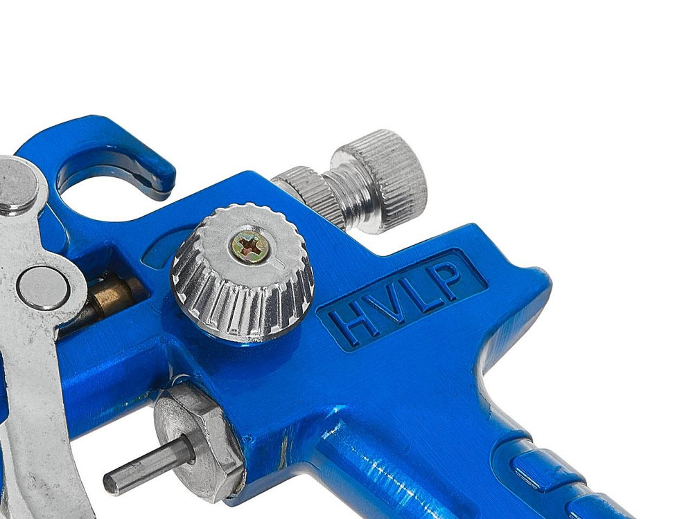 МініПульверизатор "GeKo" HVLP, бачок верхній 125 мл з регулятором тиску, сопло 0,8 мм, з'єднання 1/4 дюйма Стрый - изображение 4