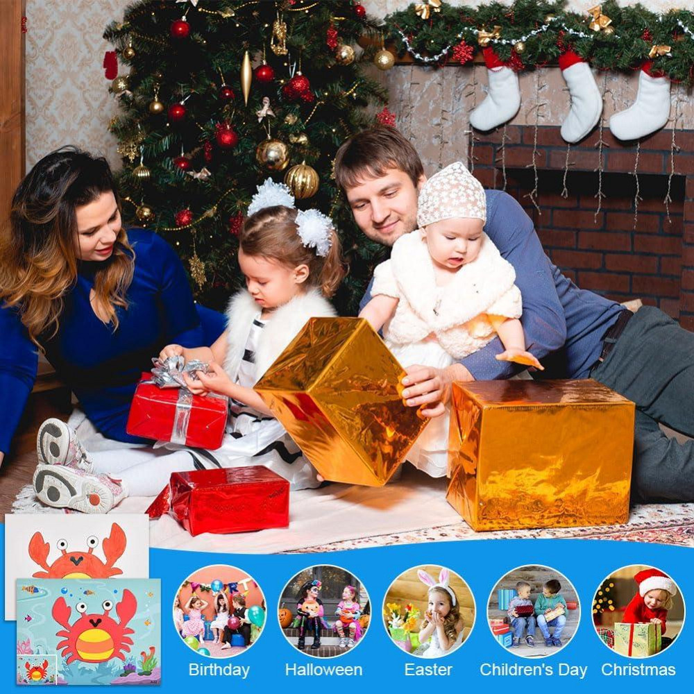 Подарунковий набір для рукоділля 3D наклейки з піни EVA, гра-головоломка з малюнком тварин + фломастери, подарунок для дітей Київ - фото 9