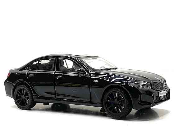 Машина TK Union Group BMW M3 металопластик 1:32 звук світло інерція Чорна (ТК-10105) Чернігів