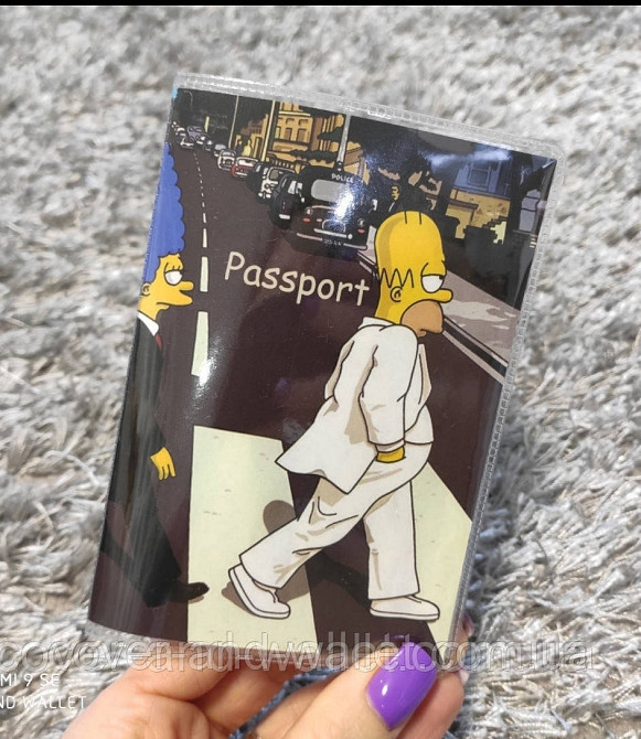 Патріотична обкладинка на паспорт України Сімсоні Київ - фото 1