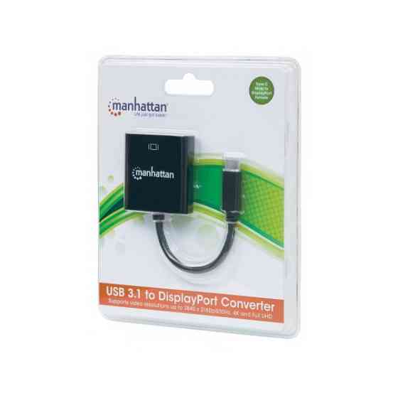 Перехідник USB3.1 Type-C --> DisplayPort (F), Manhattan (152020) Киев
