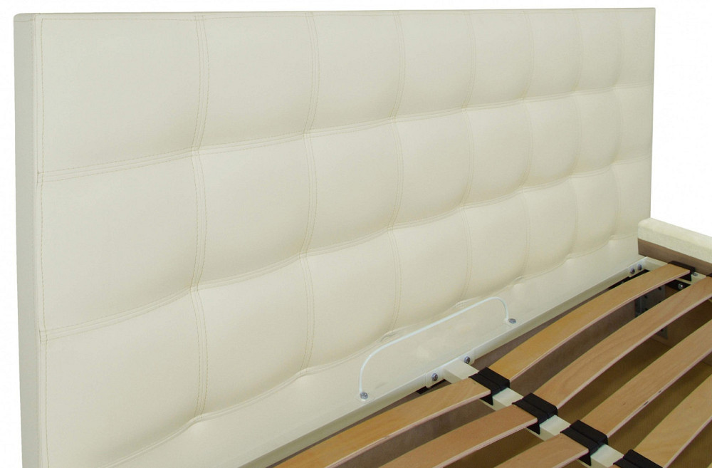 Кровать Двуспальная Chester New VIP 180 х 200 см Fly 2200 A1 С дополнительной металлической цельносварной рамой Белый Днепр - изображение 7