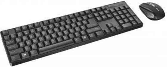 Клавиатура Комплект Trust Ximo Wireless RU Black. Харьков