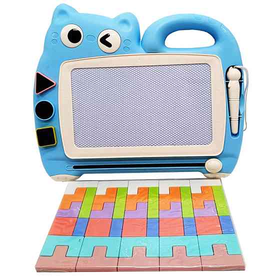 Доска для письма магнитная 2в1 XZ-1073A тетрис Винница