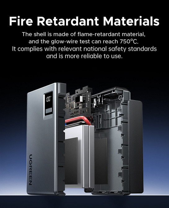 Пуско-зарядний пристрій UGREEN 12000mAh для авто Київ - фото 8