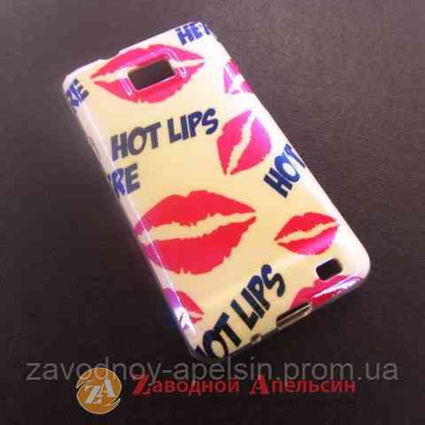 Samsung i9100 S2 чехол рисунок Hot Lips Одесса